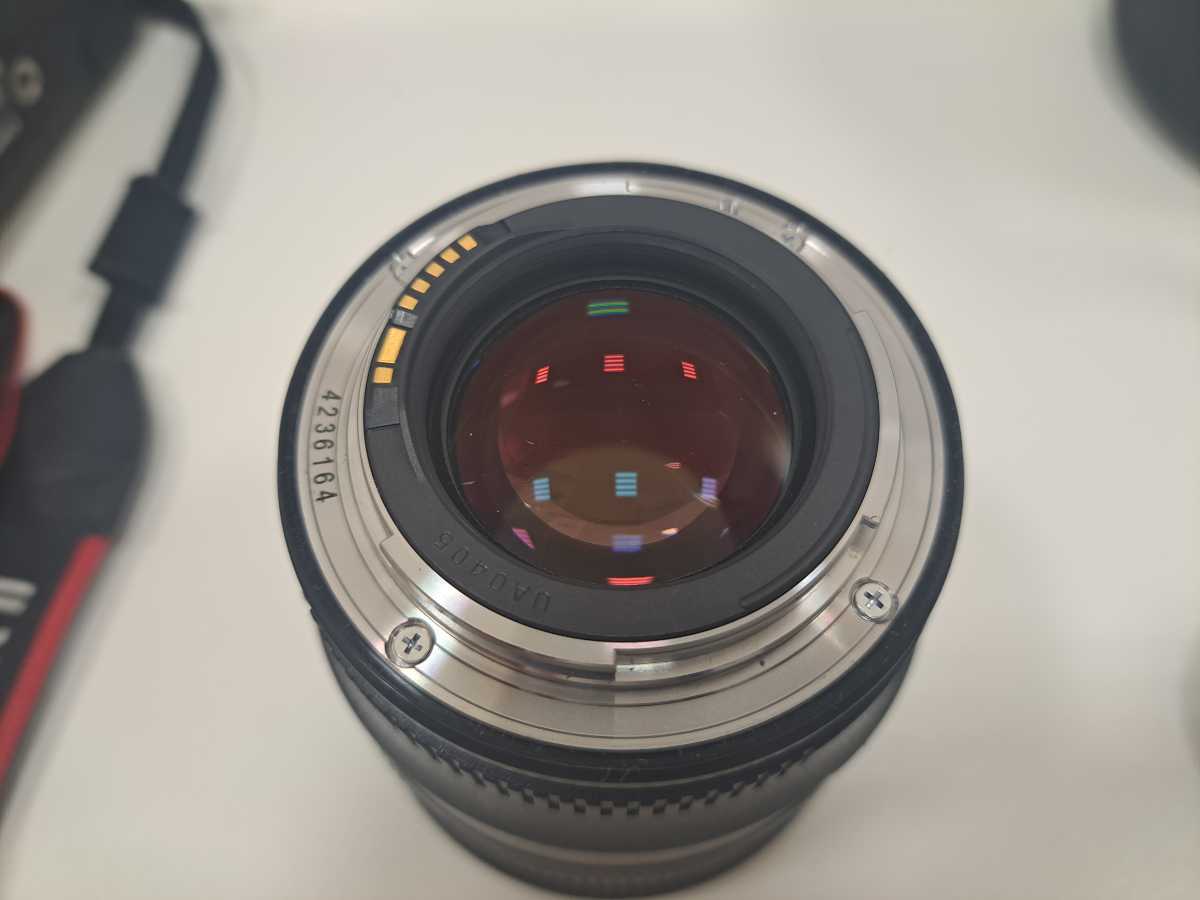 (h20)Canon キャノン EOS 5D Mark II ボディ デジタル一眼レフ LENS EF 24mm 1:1.4 L φ77mm 動作未確認の画像8