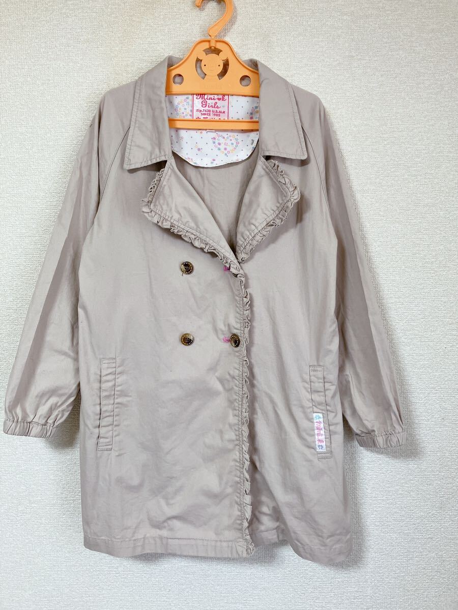 MINI-K Mini ke-.... pretty spring coat 130 beige jacket 