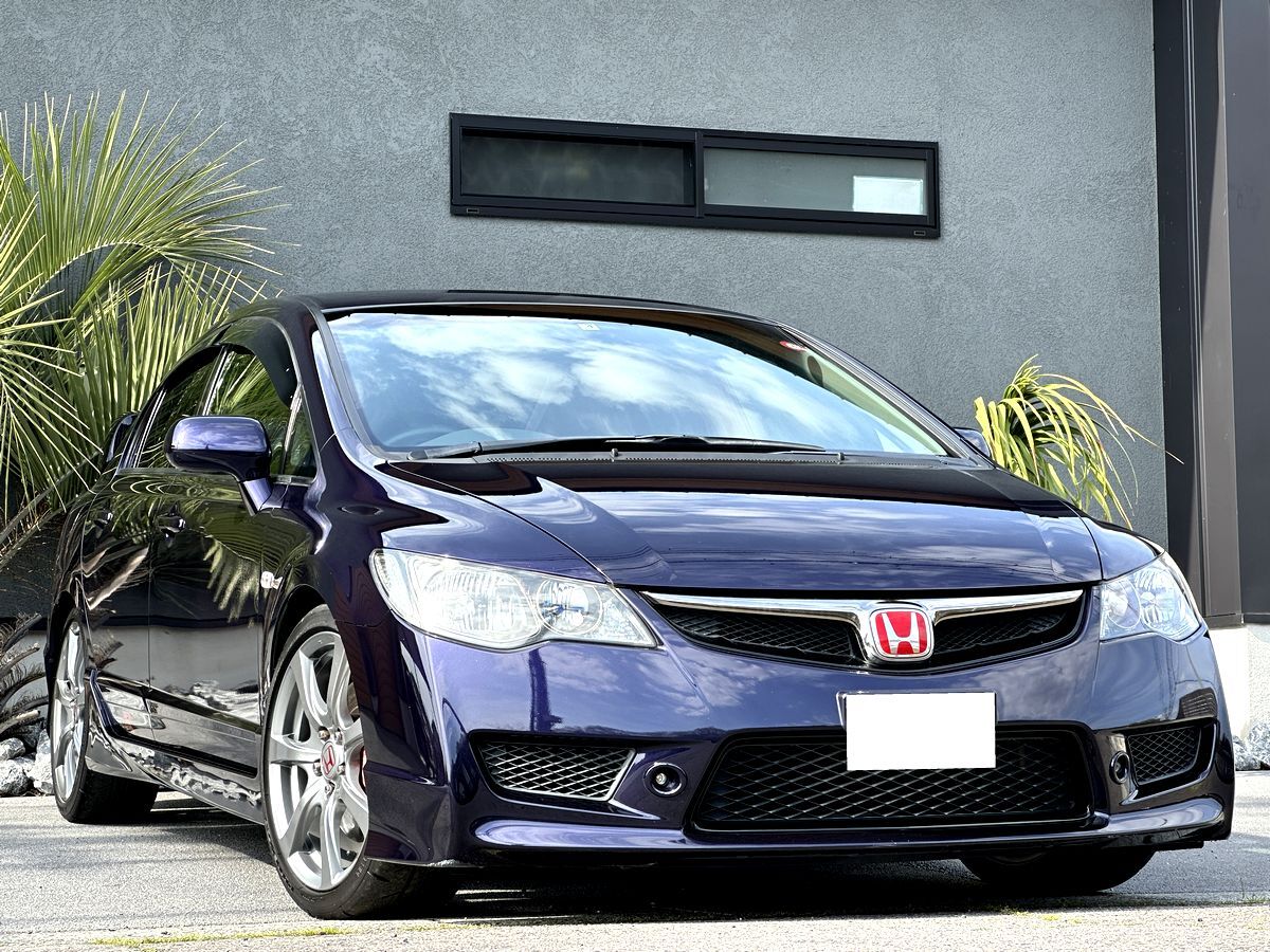 絶好調！希少■H21年 HONDA シビック タイプR/希少カラー/6速ミッション/専用18インチアルミ/タイプR専用パーツ多数/車検2年付き/全国陸送の画像2