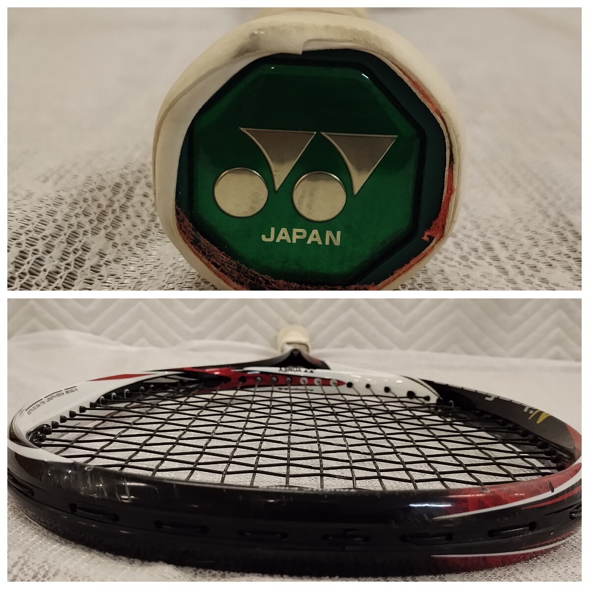 SK15 テニスラケット ヨネックス YONEX ネクスシーガ 90S Nitroframe ラケット スポーツ ラケットバッグセットの画像8