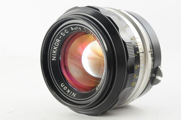 ★極上美品★ニコン NIKON NIKKOR-S C AUTO 50mm F1.4 使用感の少ない素晴らしい外観！クリアーな光学！0435の画像1