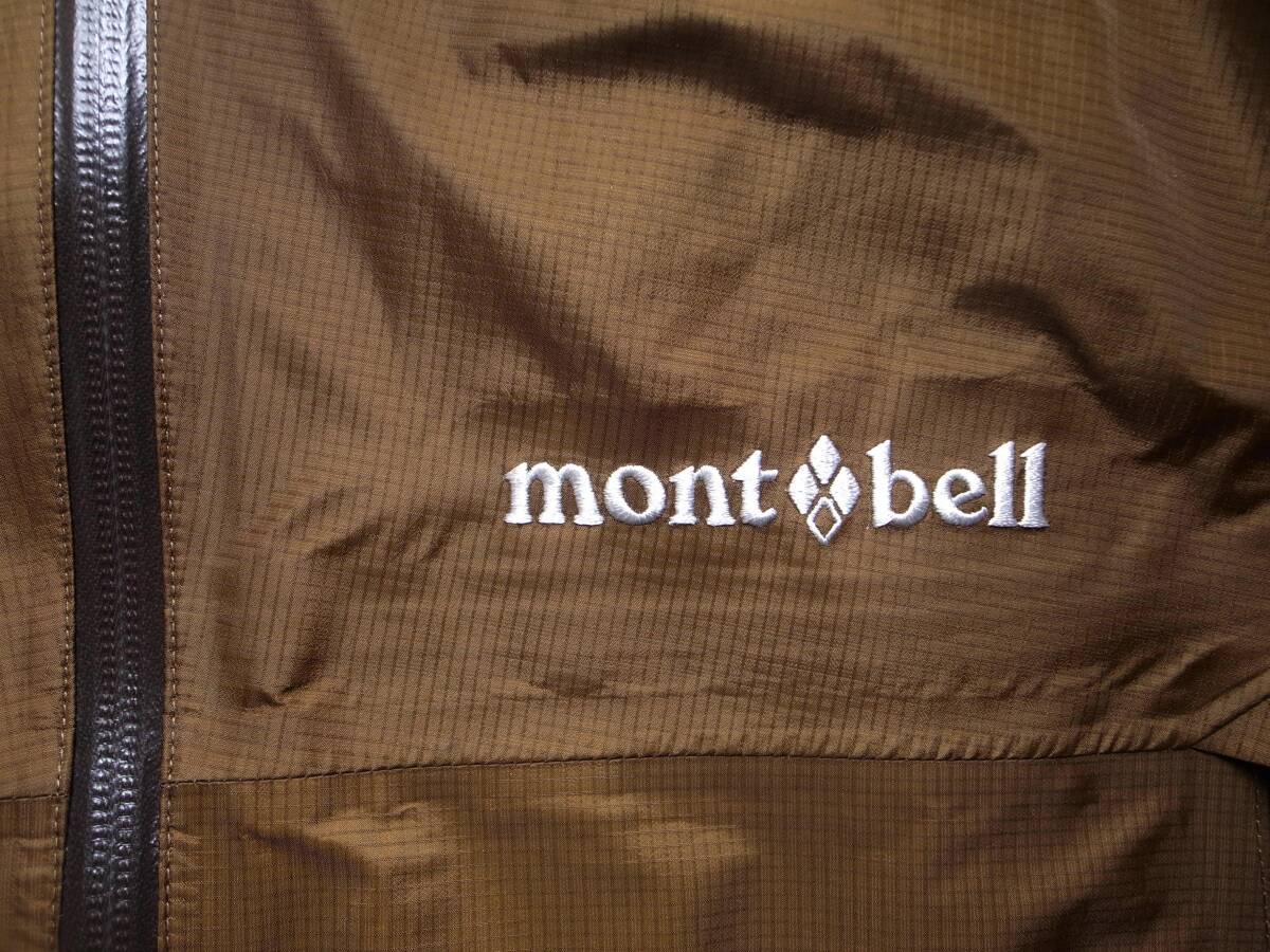 mont-bell モンベル GORE-TEX ストームクルーザー ジャケット メンズL ブラウンカーキ系/BNKH 1128615_画像3