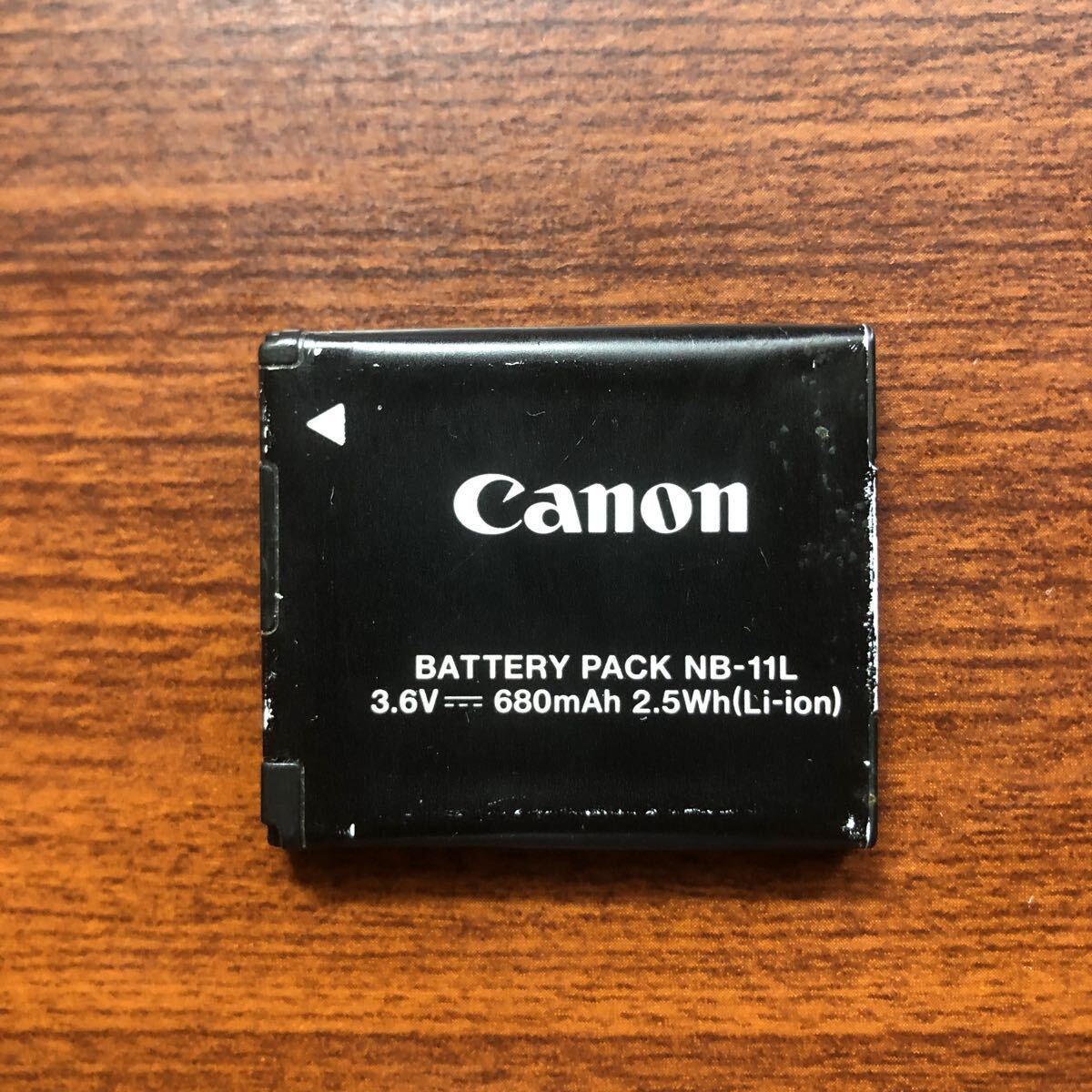満充電後電圧測定　NB-11L Canon キャノン 純正品_画像1
