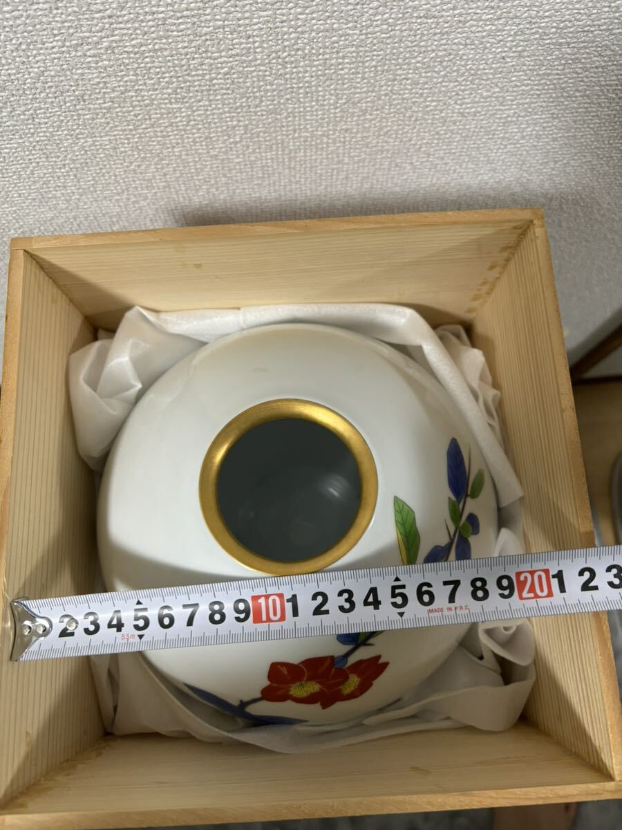 [1 иен старт ] очень красивый товар! Koransha ваза ваза для цветов цветок входить интерьер .B+ разряд 