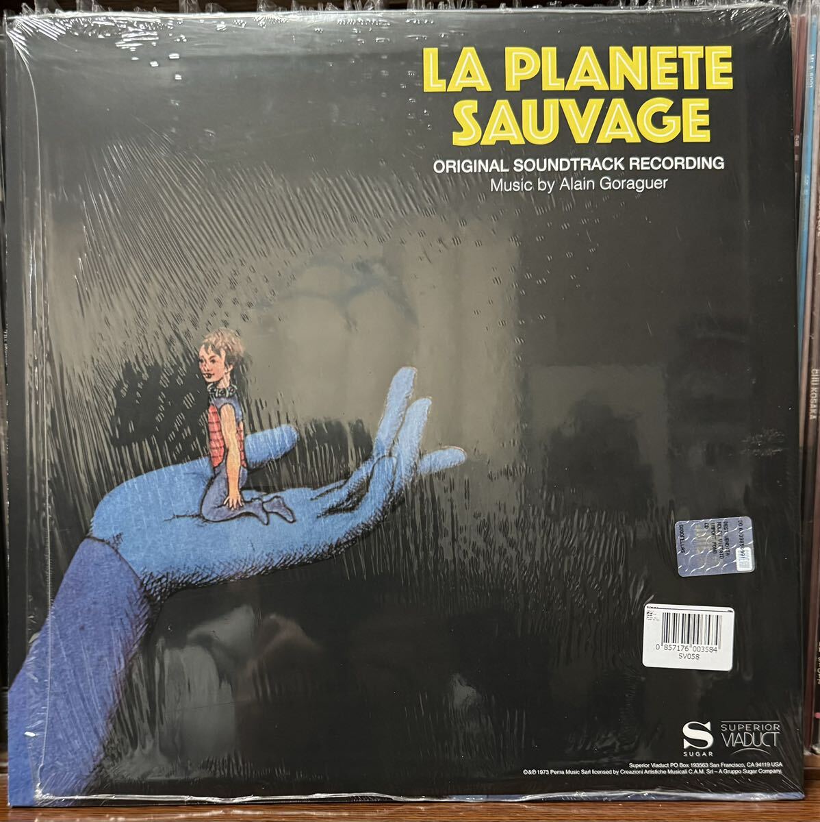 LP LA PLANETE SAUVAGE OST ファンタスティック・プラネット　サウンドトラック 限定イエローカラーアナログ 盤　オリジナルのMIX_画像2