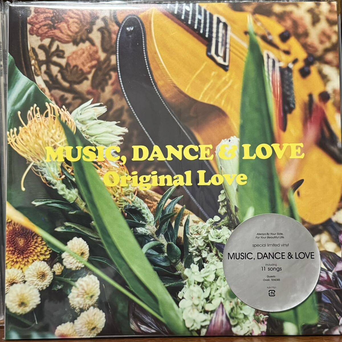 2LP ORIGINAL LOVE / MUSIC DANCE & LOVE 「接吻」M.D.L.Version収録　Ovall TENDRE 参加_画像1