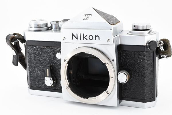 **Nikon Nikon F latter term single‐lens reflex camera silver I Revell finder film camera optics equipment #6003**