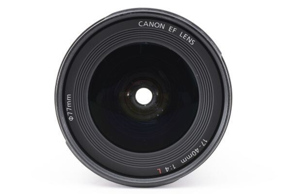★☆Canon ZOOM LENS EF 17-40mm F4 L USM カメラレンズ AF #5932☆★の画像2