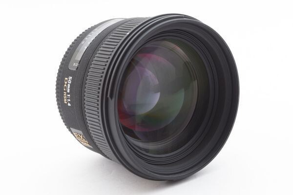 ★☆NIKON 用交換レンズ SIGMA EX 50mm 1:1.4 DG HSM / ニコン シグマ 広角単焦点 オートフォーカス AF レンズ #5770☆★の画像4