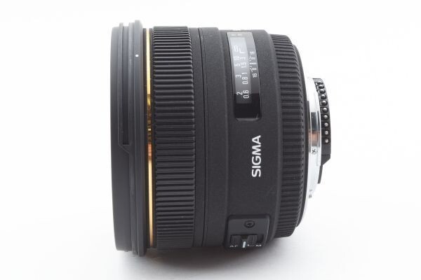 ★☆NIKON 用交換レンズ SIGMA EX 50mm 1:1.4 DG HSM / ニコン シグマ 広角単焦点 オートフォーカス AF レンズ #5770☆★の画像6