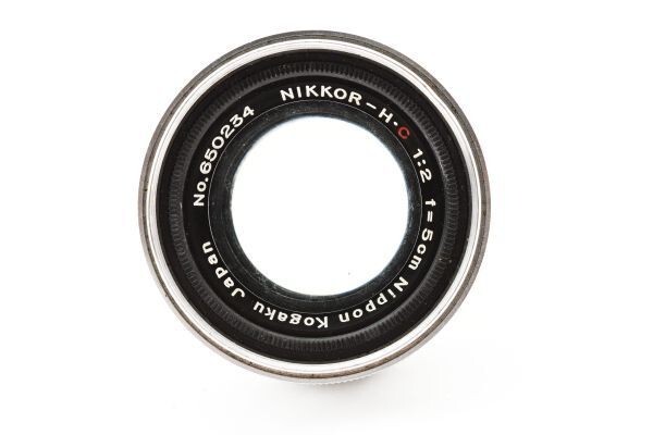 ★☆NIKKOR-H・C 5cm F2 ニッコール Ｈ・Ｃ 日本光学 Nippon Kogaku Nikon Ｈ Ｃ NIKKOR H C 5/2 #5896☆★の画像2