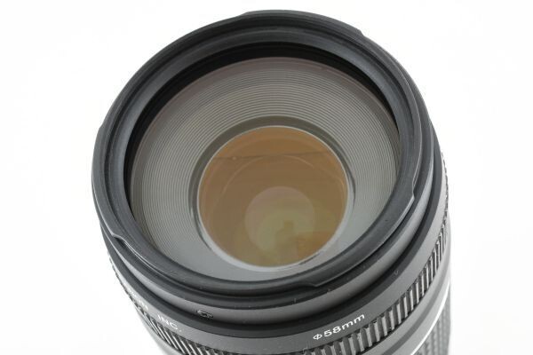★☆Canon キャノン Zoom Lens EF 75-300mm F/4-5.6 Ⅲ 元箱 #6076☆★_画像10