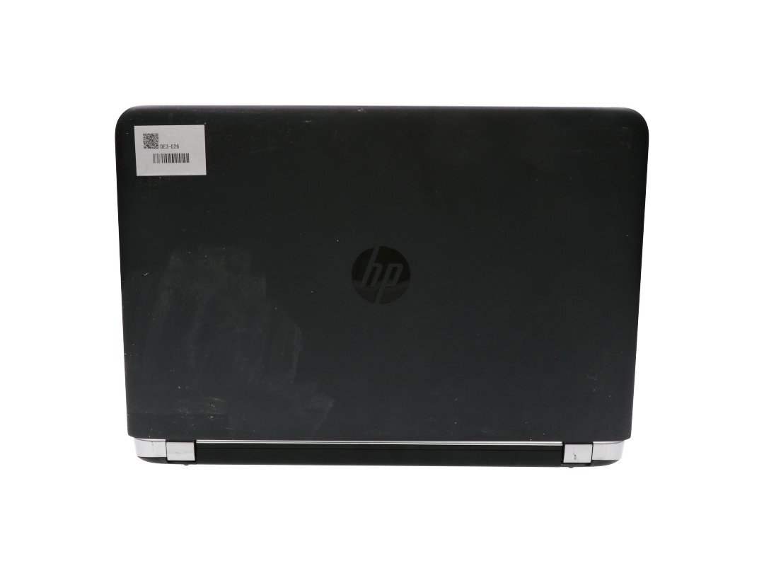 DE3-026 HP ProBook 450 G3 CPU:Intel(R) Core(TM) i3-6100U CPU @ 2.30GHz memory :8 GB ( slot :2/2) storage :-