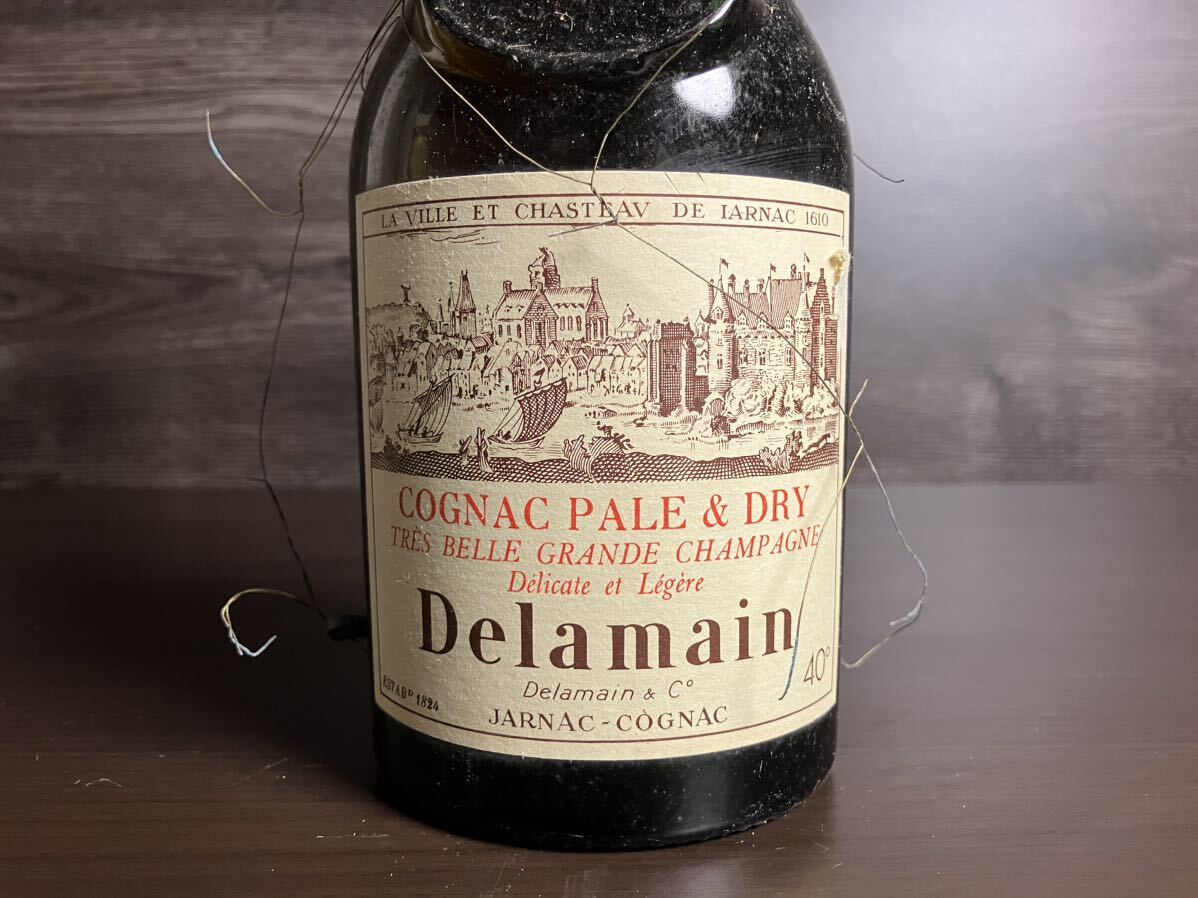 古酒 COGNAC DELAMAIN PALE & DRY 1824 コニャック デラマン ブランデー 700ml 40%【未開栓】_画像3