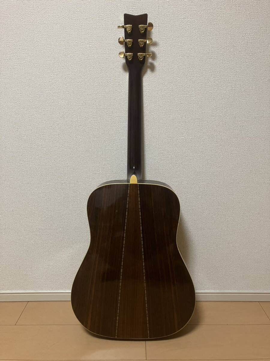 YAMAHA FG-401B ヤマハ アコースティックギター 弦楽器 楽器 ハードケース付の画像6