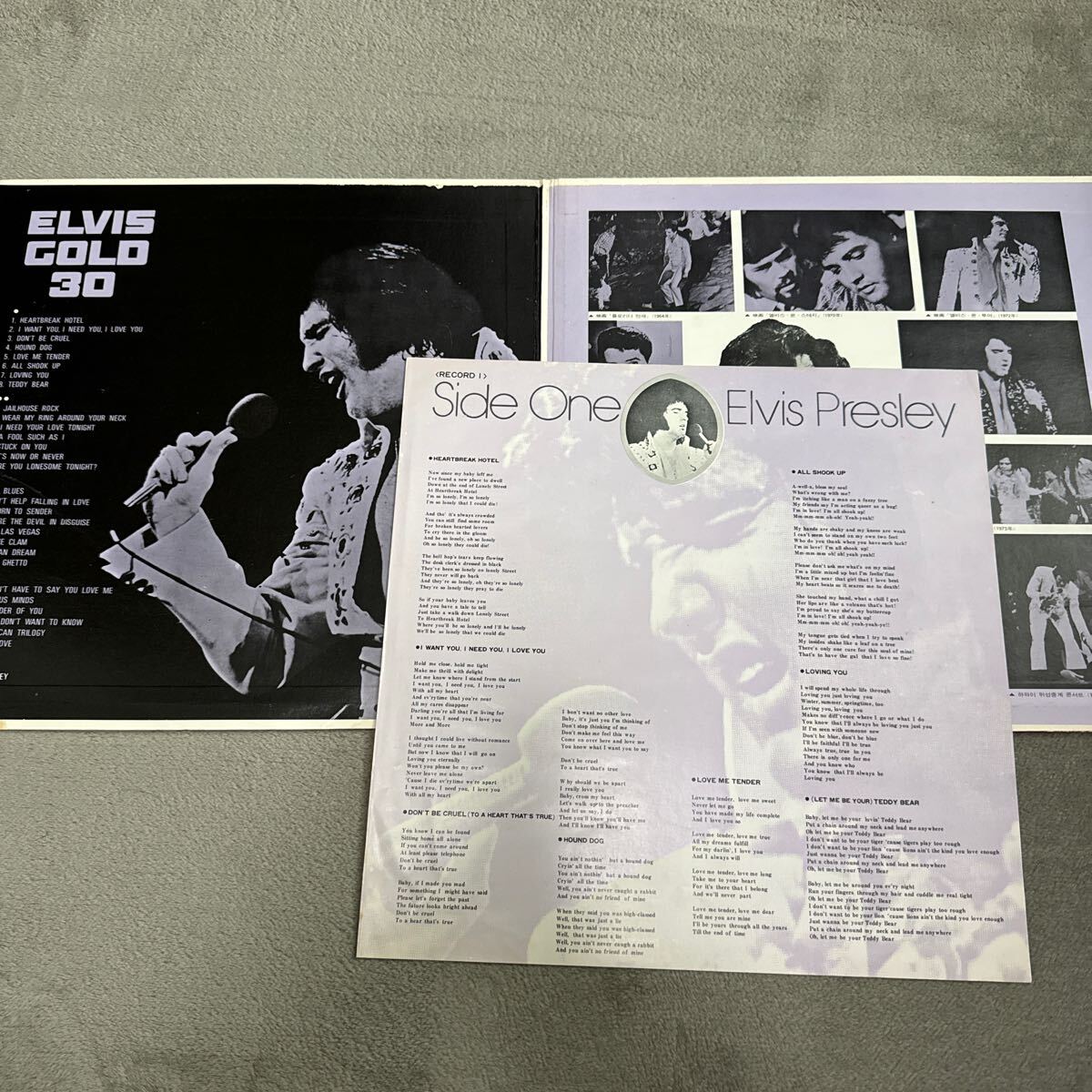 【LP 韓国盤 2枚組】ELVIS PRESLEY / ELVIS GOLD 30_画像3