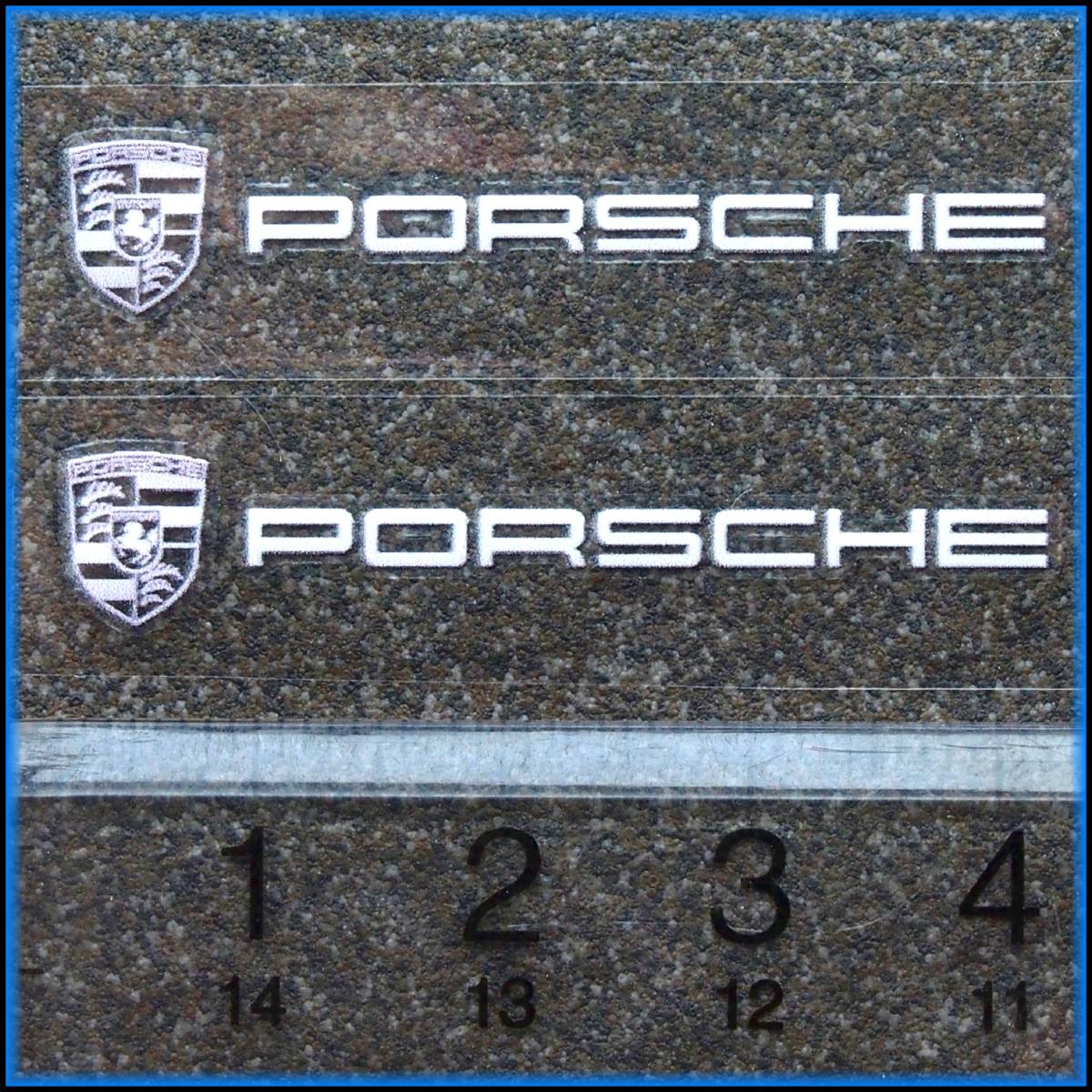 ポルシェ ロゴ ステッカー シート マフラー ホイール 車高調 スポイラー レカロ BBS 718 ケイマン ボクスター 981 986 911 マカン カイエンの画像1