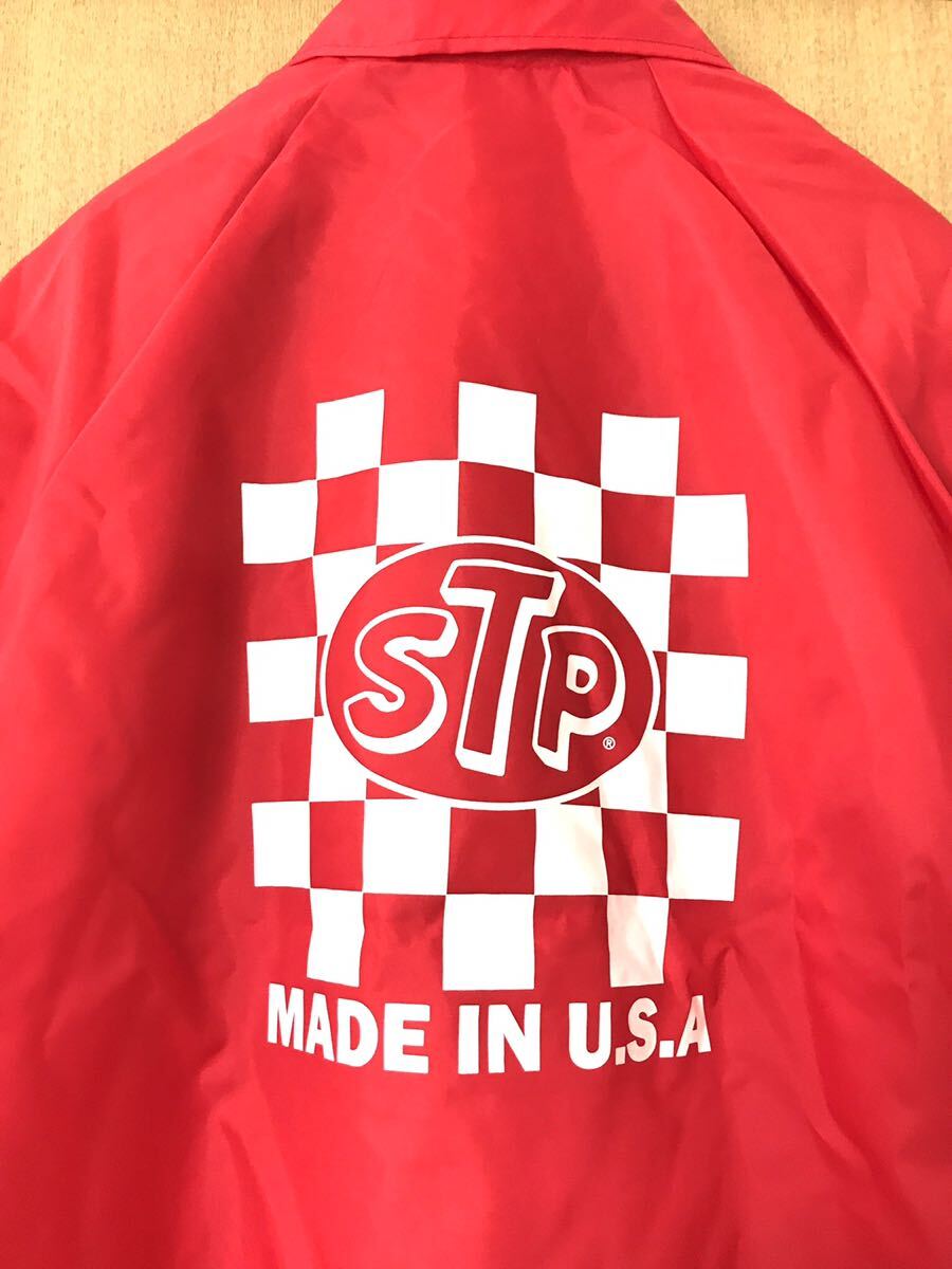 新品未使用☆made in USA【STP】アメカジモータースポーツ/コーチジャケット