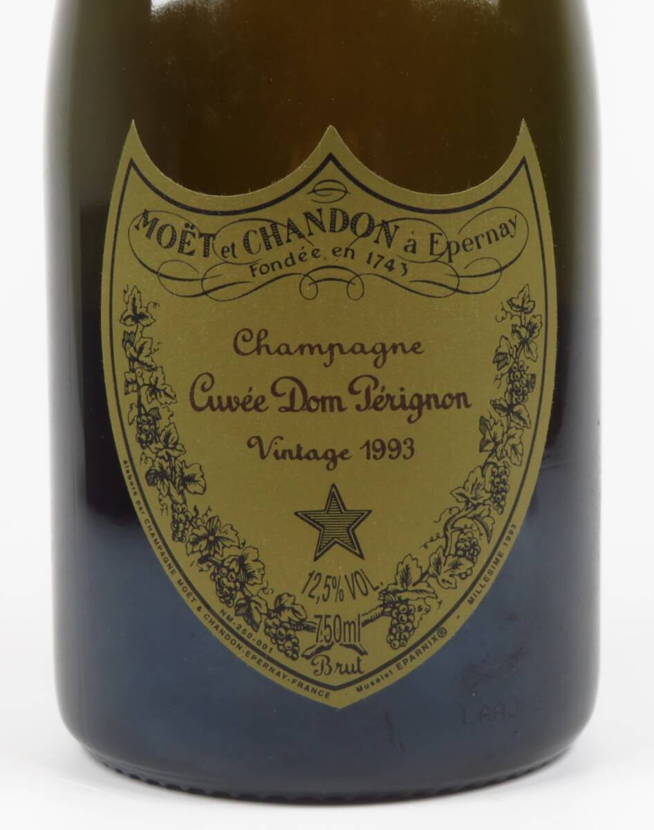 【SAKURAYA】未開栓 DomPerignon ドンペリニヨン ドンペリ ヴィンテージ 1993年 750ml 12.5% シャンパン 古酒 共箱/栞 1640g_画像4