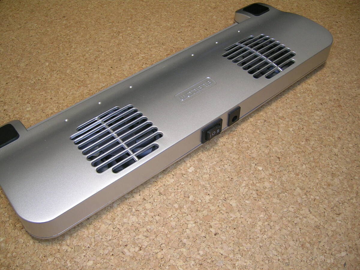 ELECOM　ノートPC用クーラー　USB給電タイプ　冷え冷えクーラー　ジャンクで(9030e)