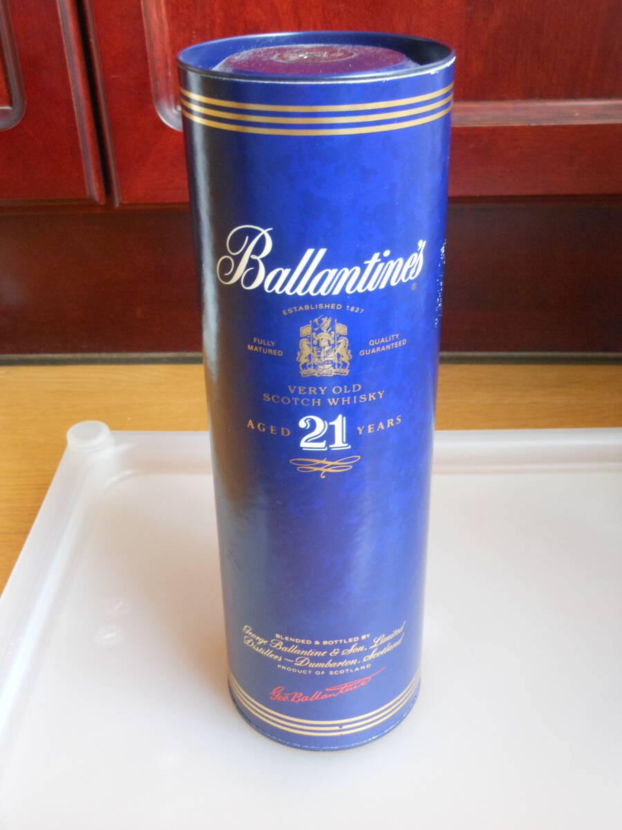 Ballantines バランタイン 21年 スコッチウイスキー 未開封 未開栓品の画像1
