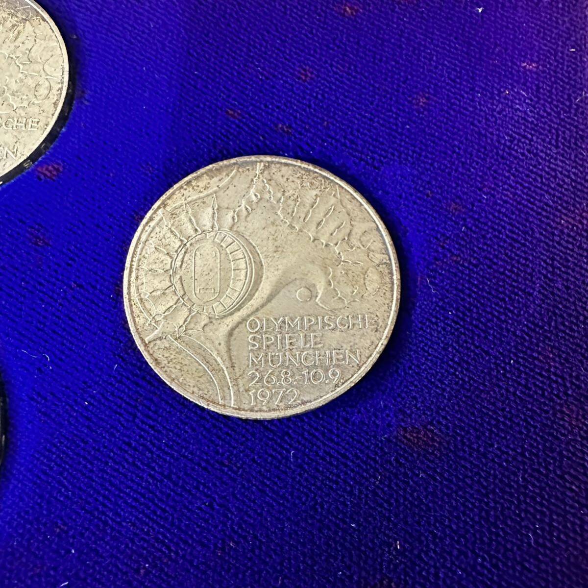 UTn610 記念銀貨 ドイツ ミュンヘン オリンピック 10マルク銀貨 1972年 記念コイン 記念硬貨の画像8
