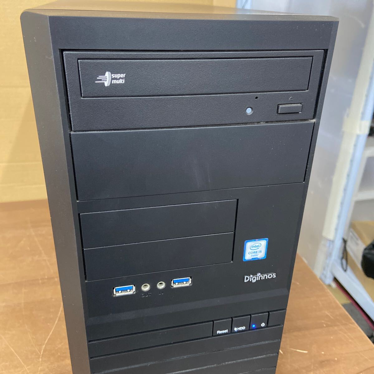 UTt403【通電OK】Diginnos ゲーミングPC Core i5 通電のみ確認済み 現状品の画像2