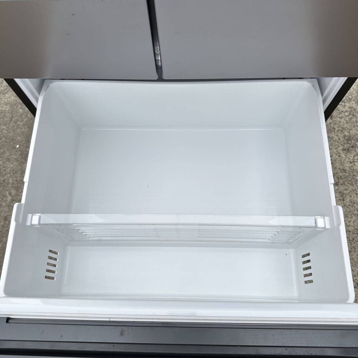 UTn694 【22年製】HITACHI 日立 R-KWC50R 冷凍 冷蔵庫 498L 観音開き 6ドア 2022年製 の画像8