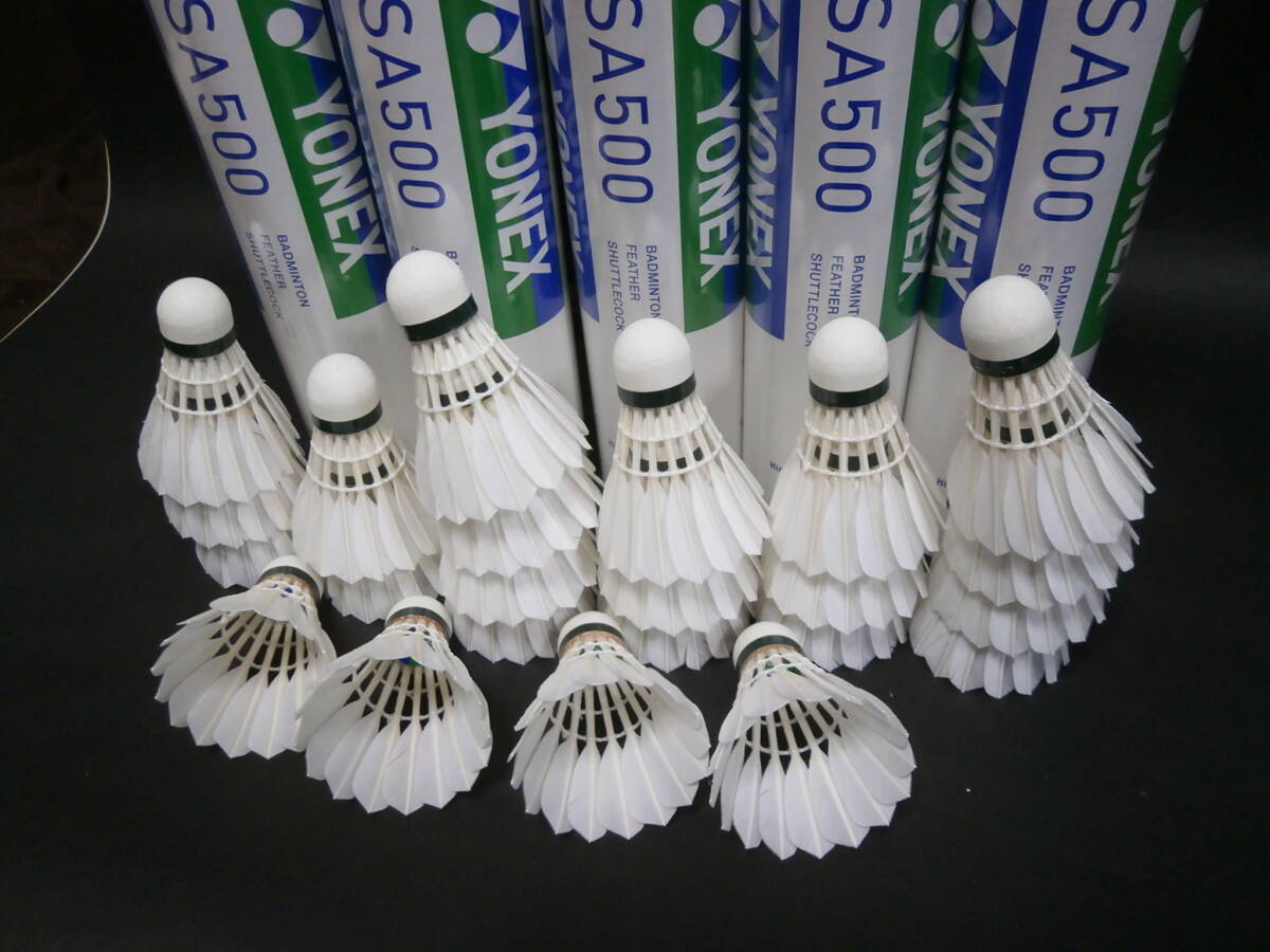 YONEX used Shuttle [ aero sensor 500]×5 dozen (60 piece ) beautiful goods 