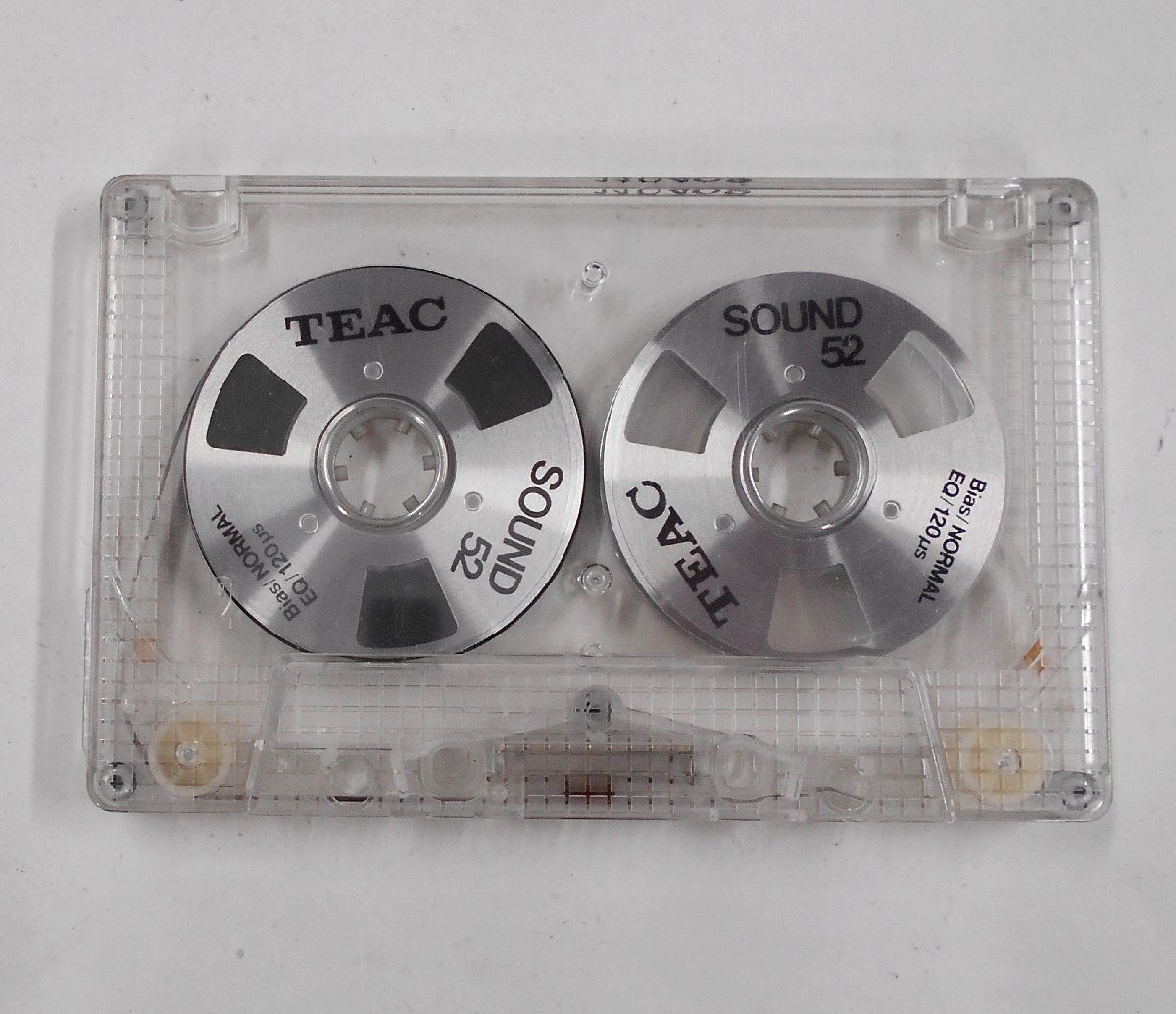 カセットテープ TEAC SOUND 52 オープンリール型 Bias/NORMAL EQ/120us 【セ133】の画像2
