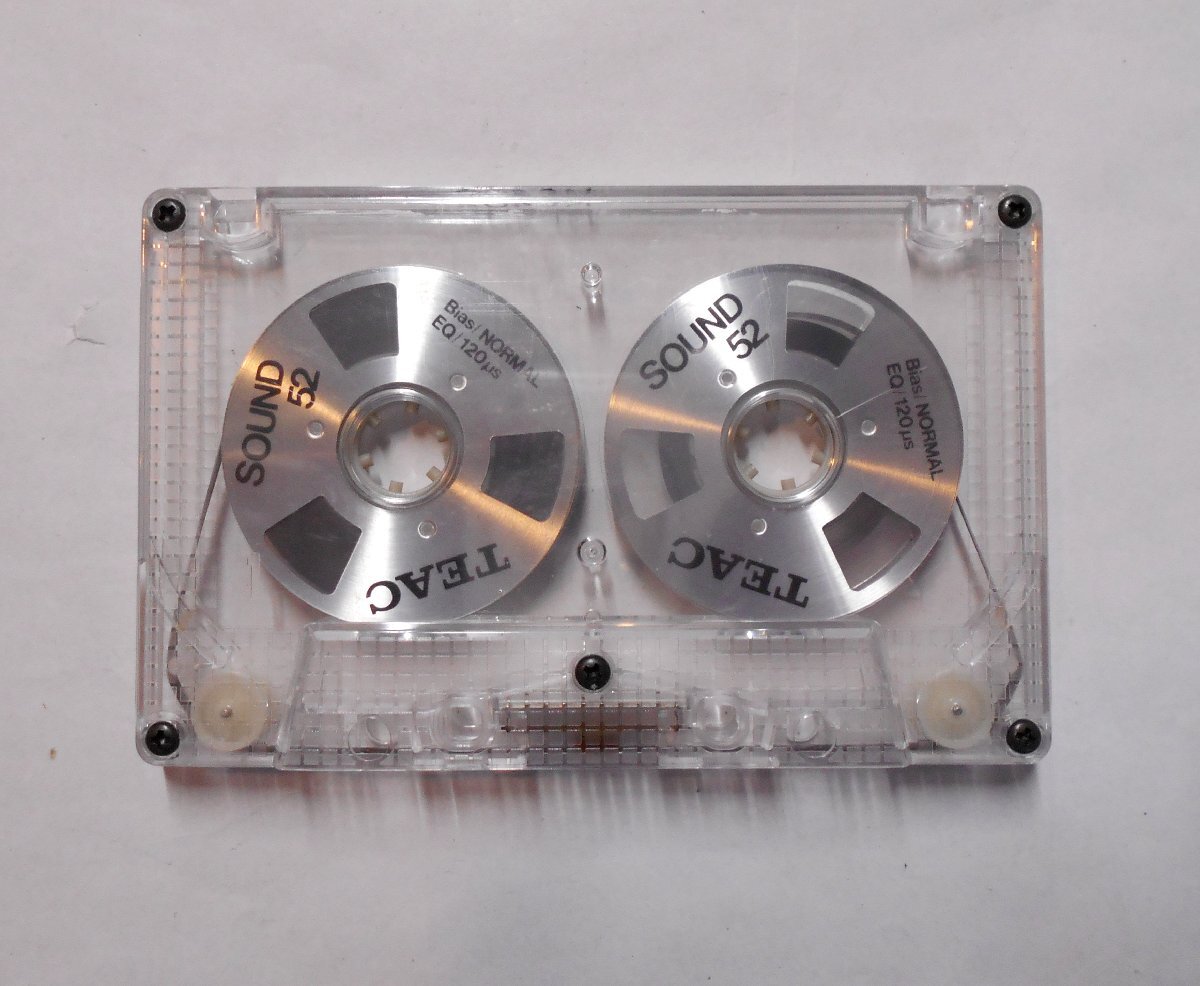 カセットテープ TEAC SOUND 52 オープンリール型 Bias/NORMAL EQ/120us 【セ143】の画像2