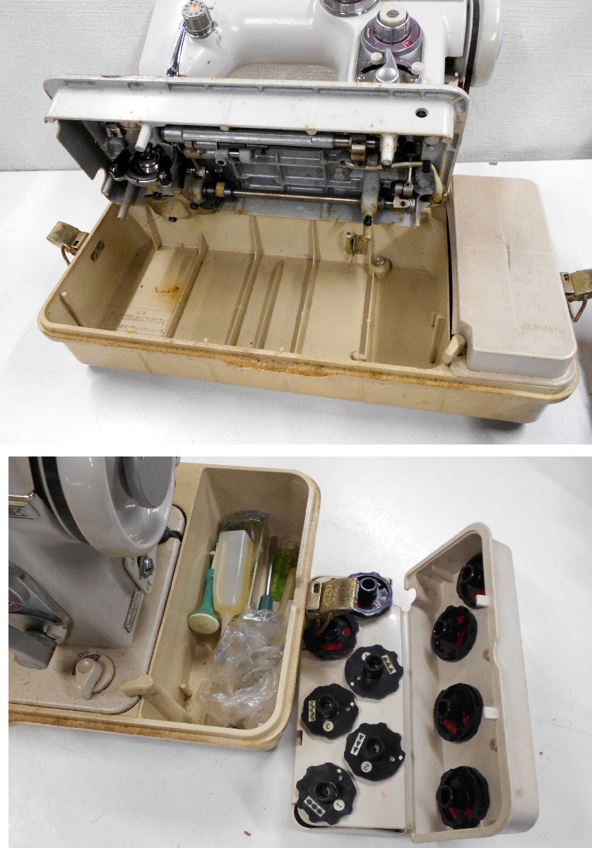 JANOME Janome швейная машина MODEL 672 Junk [se189]