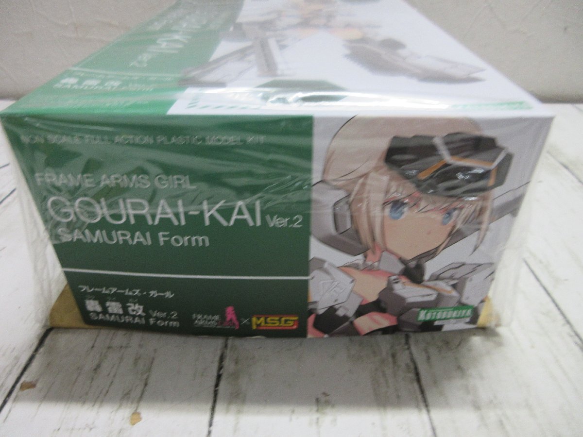 1円 未組立 コトブキヤ フレームアームズ・ガール 轟雷改 Ver.2 SAMURAI Form コトブキヤショップ限定品 【星見】の画像3