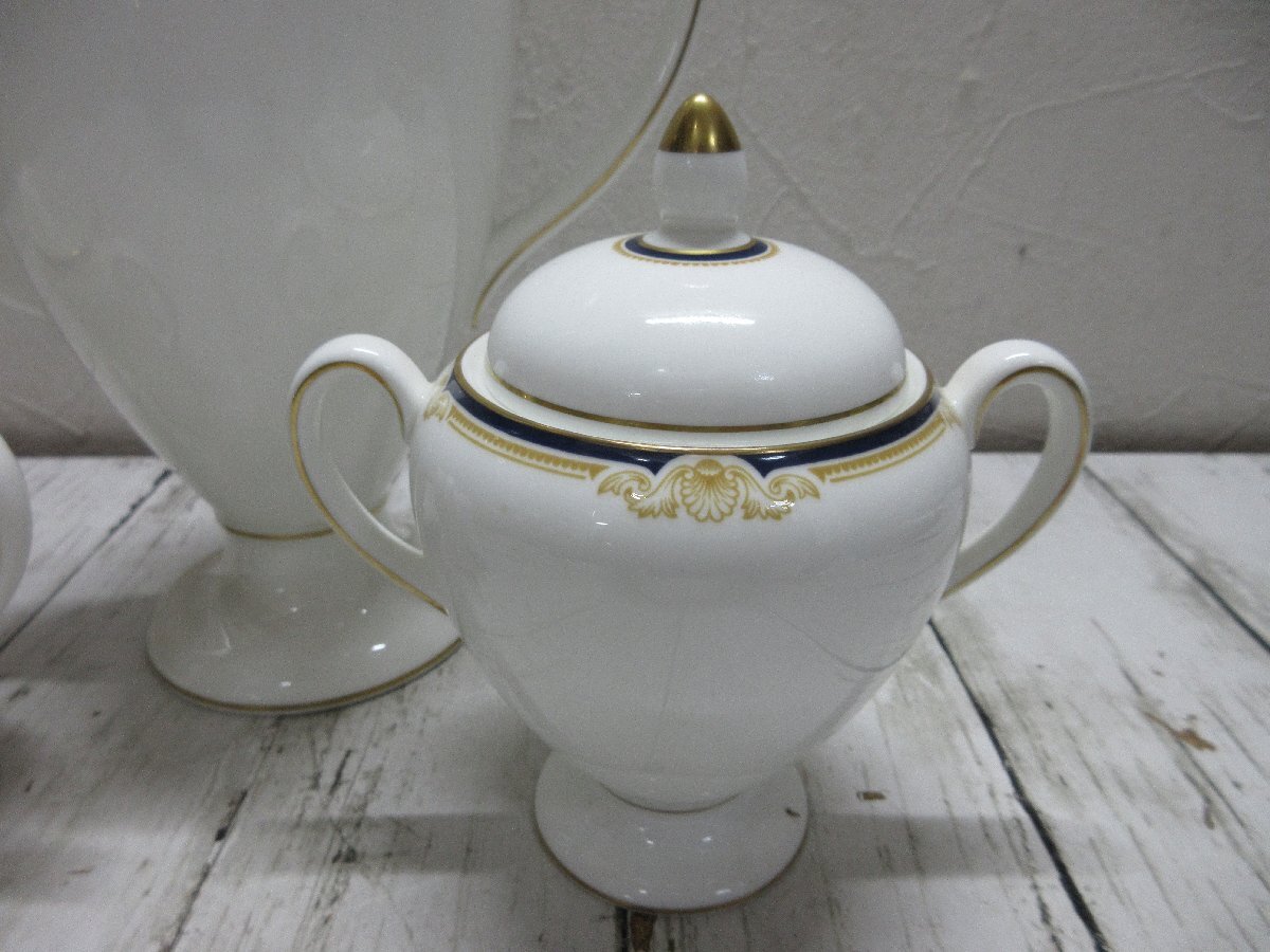 1.1 иен хорошая вещь Wedgwood CAVENDISHkya Ben тарелка teapot creamy pot сахарница 3 пункт [ звезда видеть ]