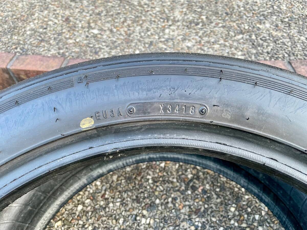 ◆DUNLOP DIREZZA 94R W01 255-40-18 1本 6-7分山程度(サイドゴムヒゲ付。ラップ包装室内保管) 中古 訳アリ品。スペアにどうぞ_画像7