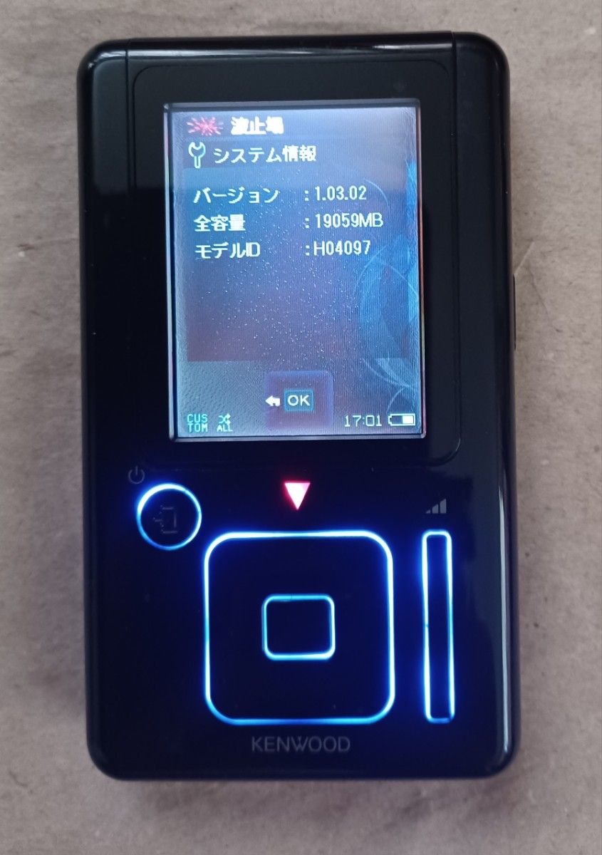 KENWOOD デジタルオーディオプレーヤー【HD20GA7】2005年製 動作 KENWOOD デジタルオーディオプレーヤー【HD20GA7】2005年製 動作