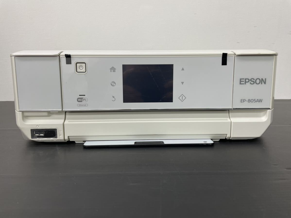 EPSON/エプソン インクジェットプリンター EP-805AW 複合機 カラリオ ジャンク品 2013年製の画像1