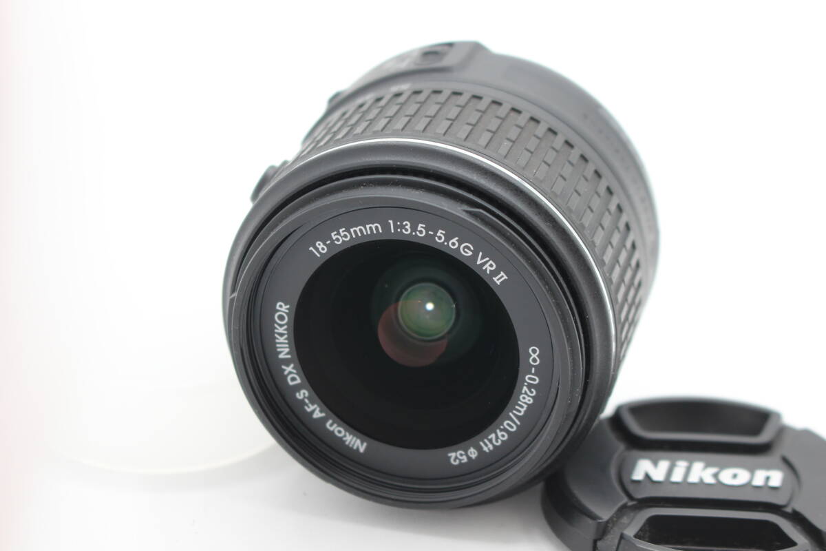 外観極上品◆Nikon ニコン AF-S NIKKOR DX 18-55mm F3.5-5.6G VR II◆0419の画像1