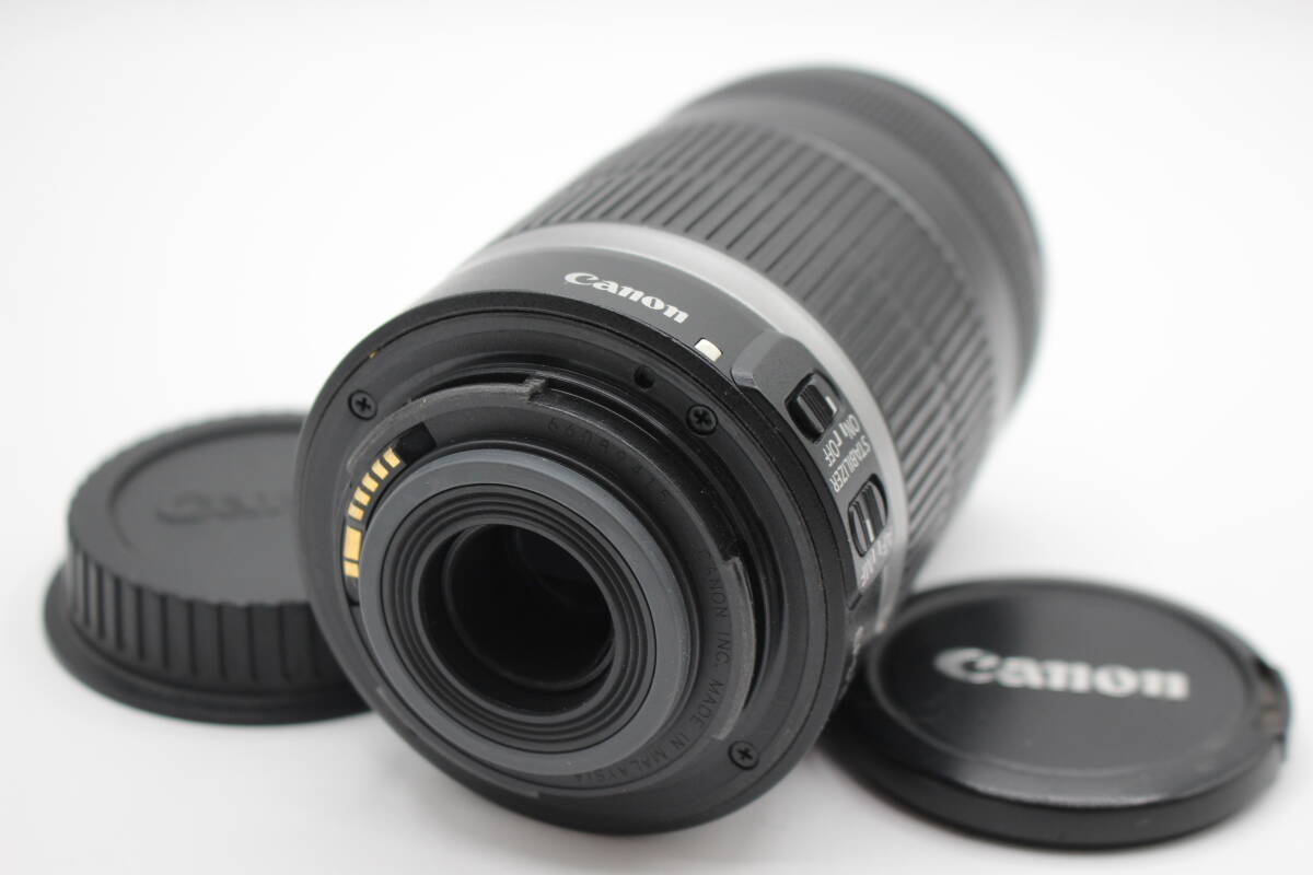 外観極美品◆Canon キャノン EF-S 55-250mm F4-5.6 IS◆0422(89415)の画像2