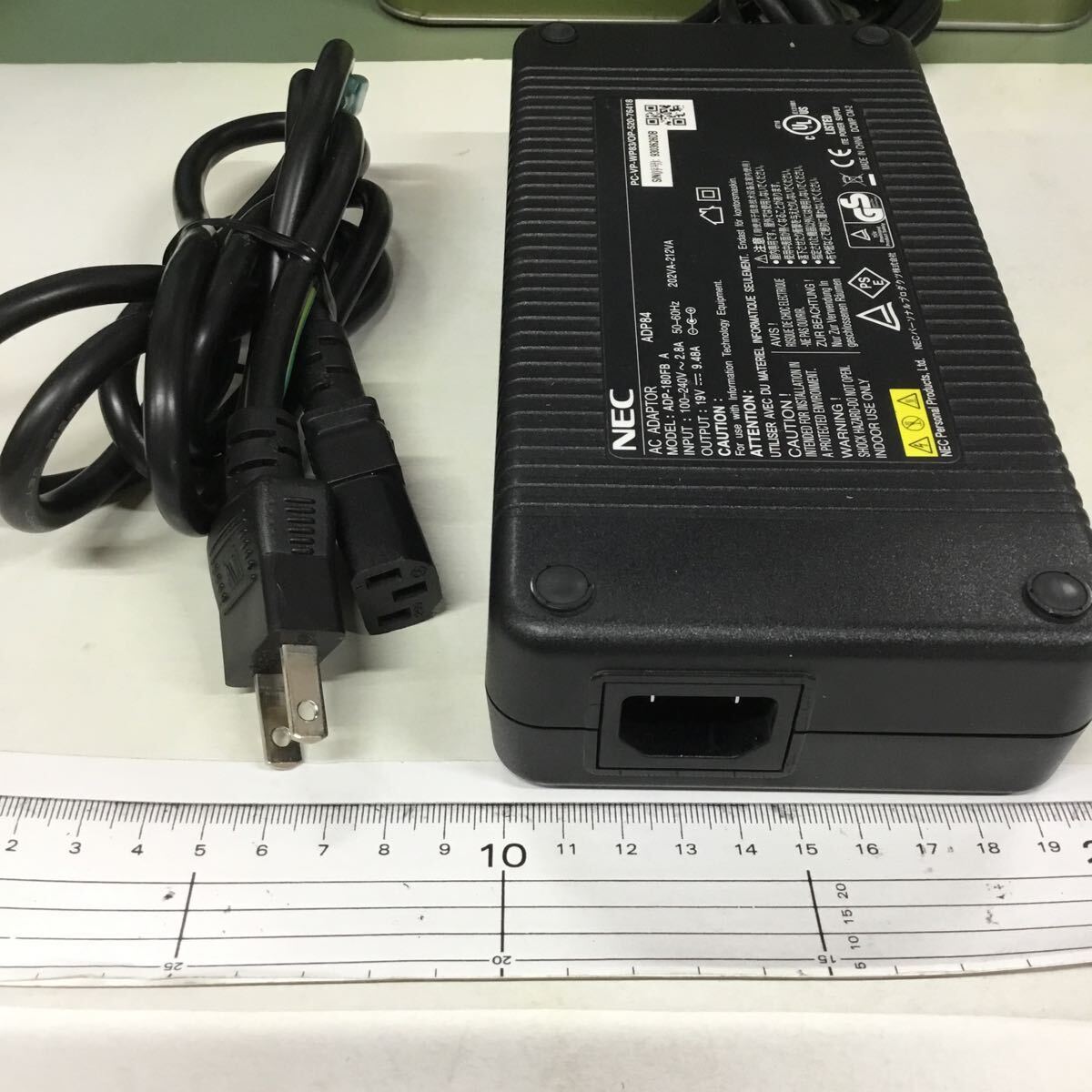 （0408FT02）送料無料/中古/NEC/ADP84/19V/9.48A/純正 ACアダプタ 1個_画像3