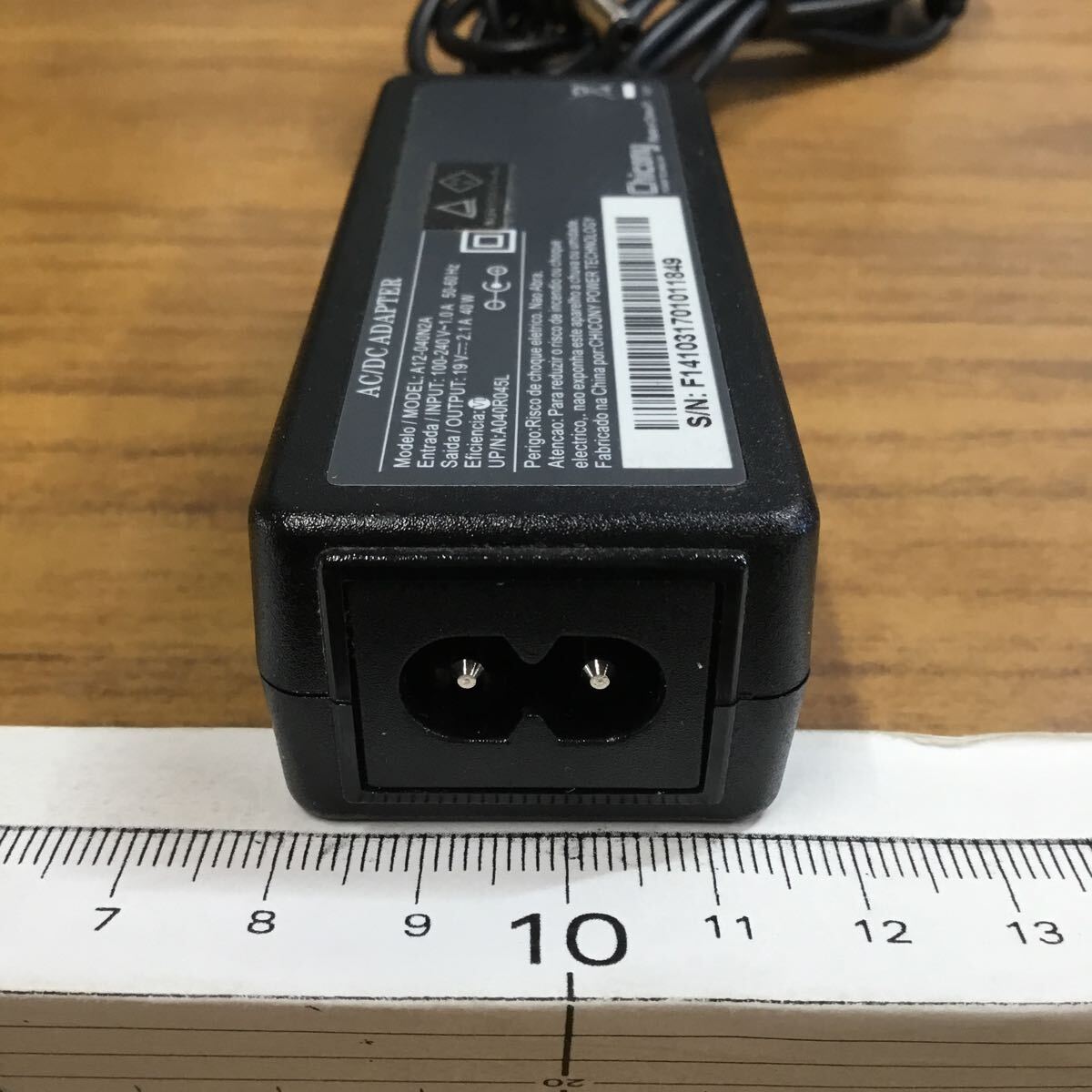 （0410HR06）送料無料/中古/Chicony チコニー/A12-040N2A/19V/2.1A/純正 ACアダプタ 5個セット_画像3