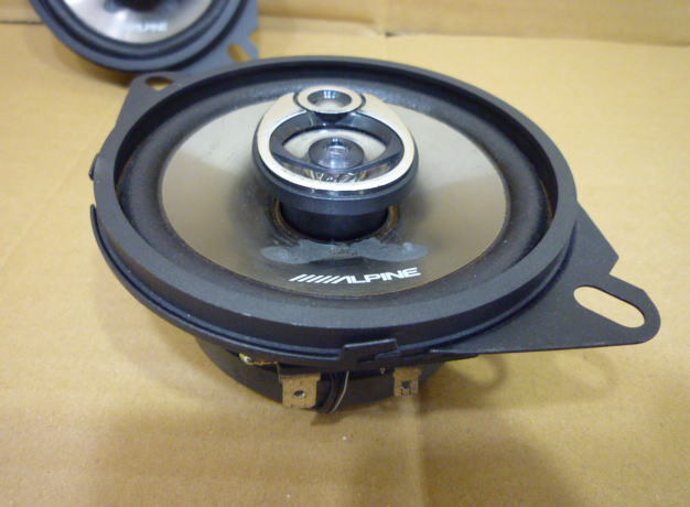 ALPINE STE-104R speaker used operation not yet verification Junk 