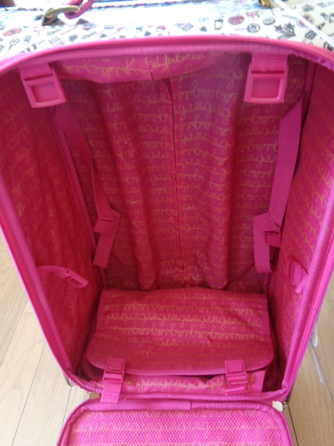  including carriage ] L girl ELLEGIRL Carry back / inside part pink * three side 115cm/ machine inside possible. size + same pattern. small size bag 