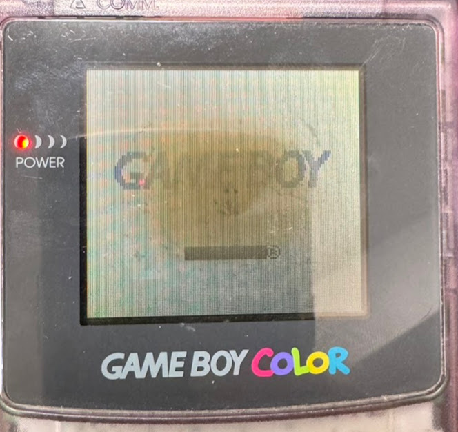 任天堂 Nintendo ゲームボーイカラー GAME BOY COLOR 本体 CGB-001 画面ヤケの画像6