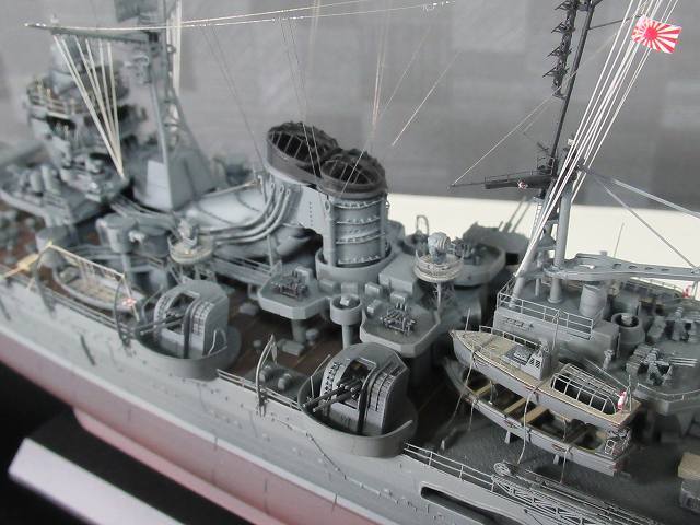 ☆1/350 日本海軍航空巡洋艦『最上』　精密完成品☆ _画像9