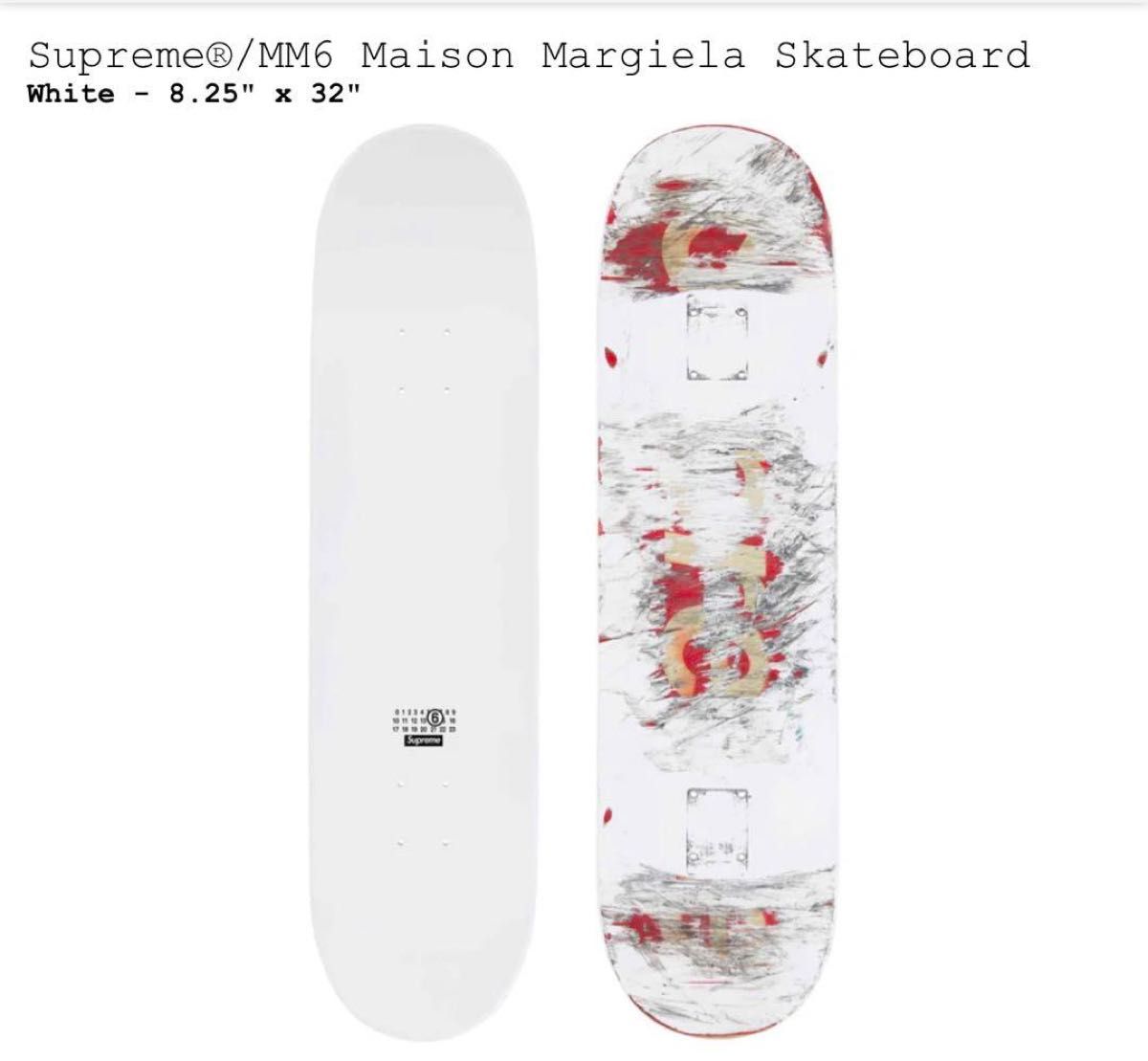 Supreme MM6 Skateboard シュプリーム マルジェラ スケートボード