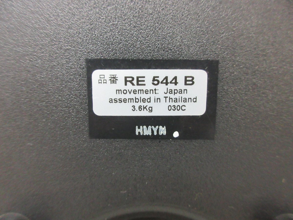 SEIKO diskdream RE544B セイコーディスクドリーム RE544B からくり時計 オルゴール 掛け時計 当時物 記念品の為印字有 動作確認済の画像9