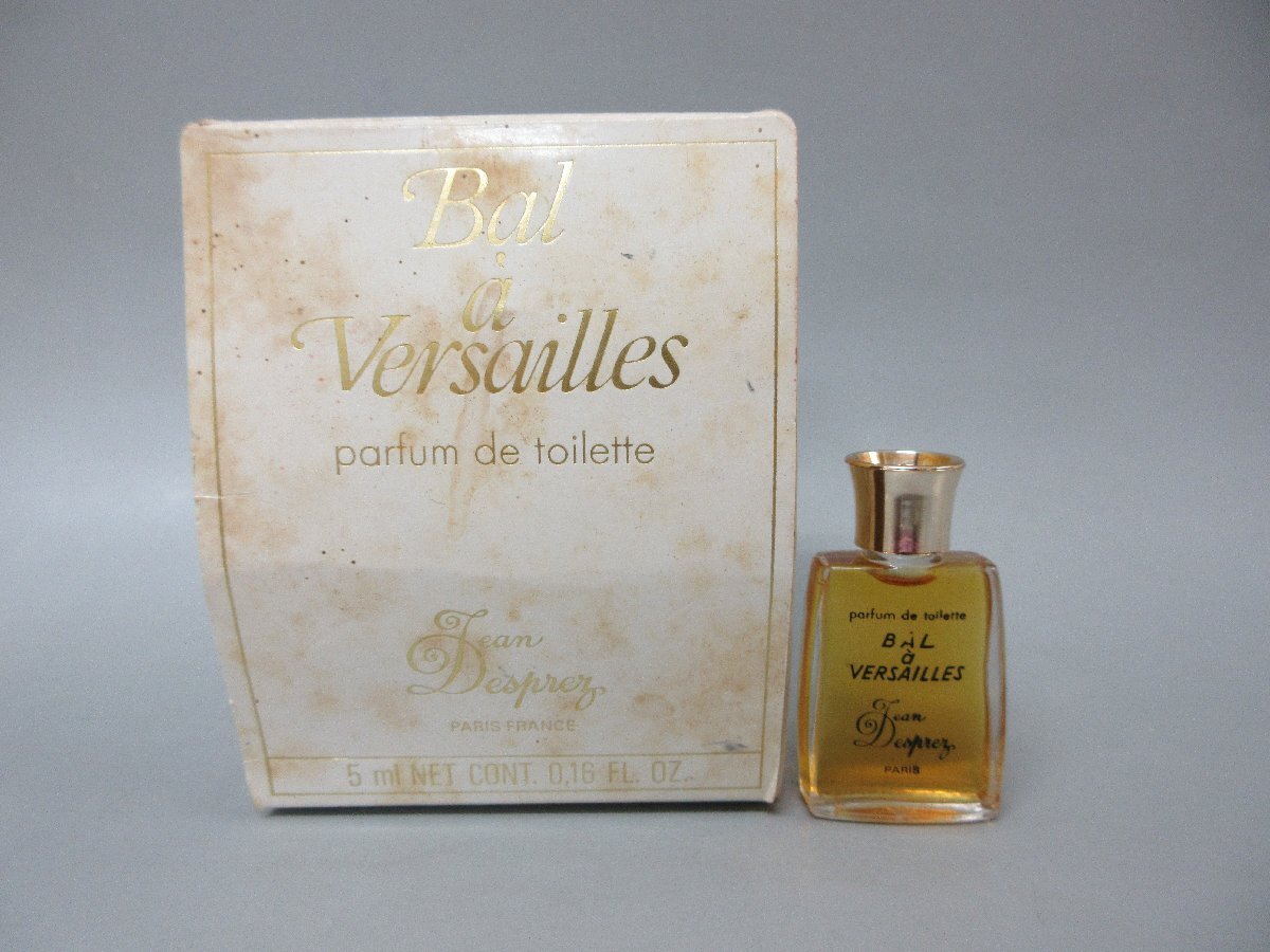 2点セット Jean Desprez ジャンデプレ Bal a versailles バラ ベルサイユ 15ml 未開封 5ml ほぼ満タン_画像7