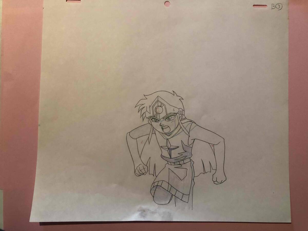  super Bikkuri man at that time mono animation Phoenix Bikkuri man anime cell picture 