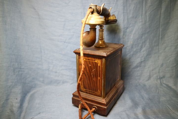  telephone machine inspection Derbi ru retro antique interior rare article rare antique objet d'art era 